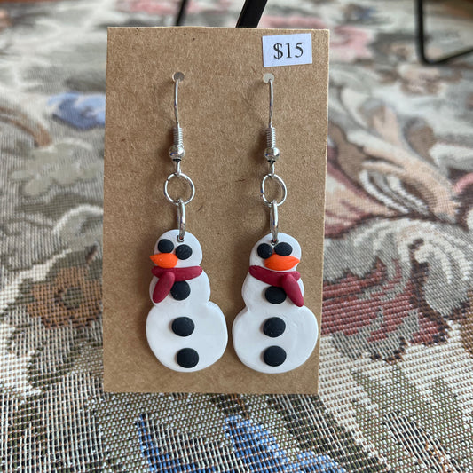 Snowmen Dangles