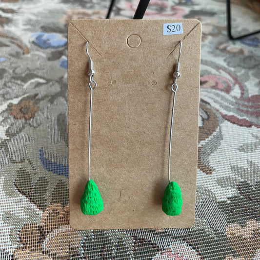 Long Stem Detailed Christmas Tree Dangles