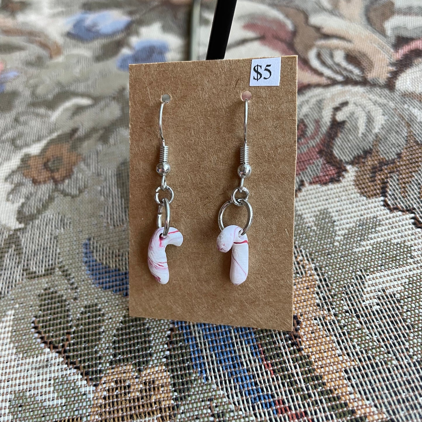 Small Candy Cane Dangles