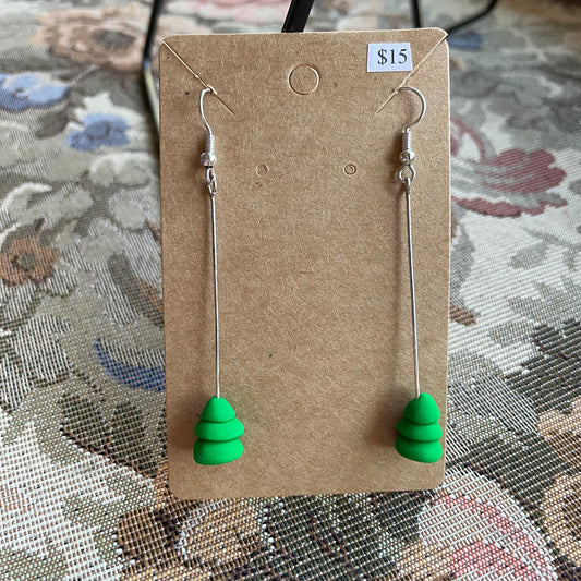 Long Stem Christmas Tree Dangles