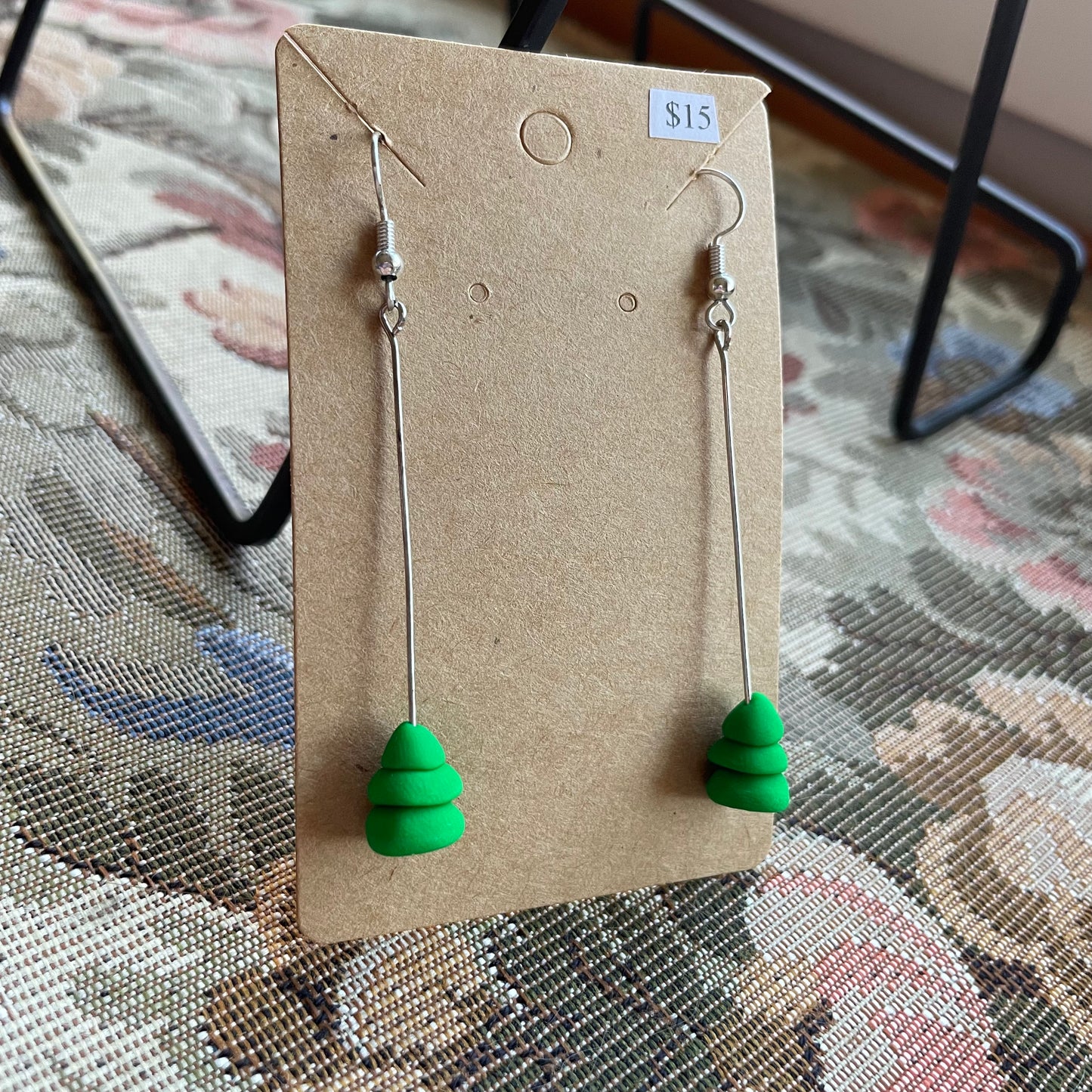 Long Stem Christmas Tree Dangles
