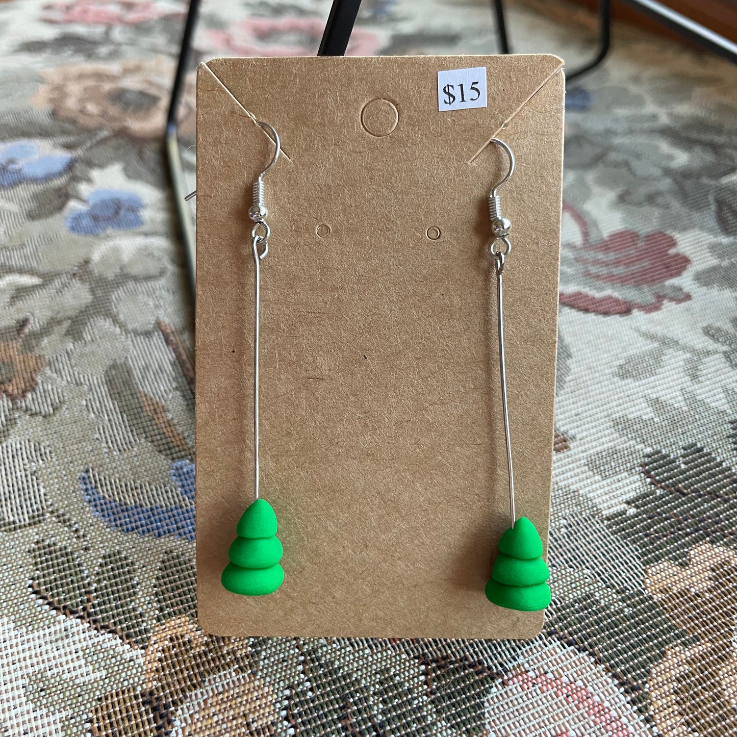 Long Stem Christmas Tree Dangles