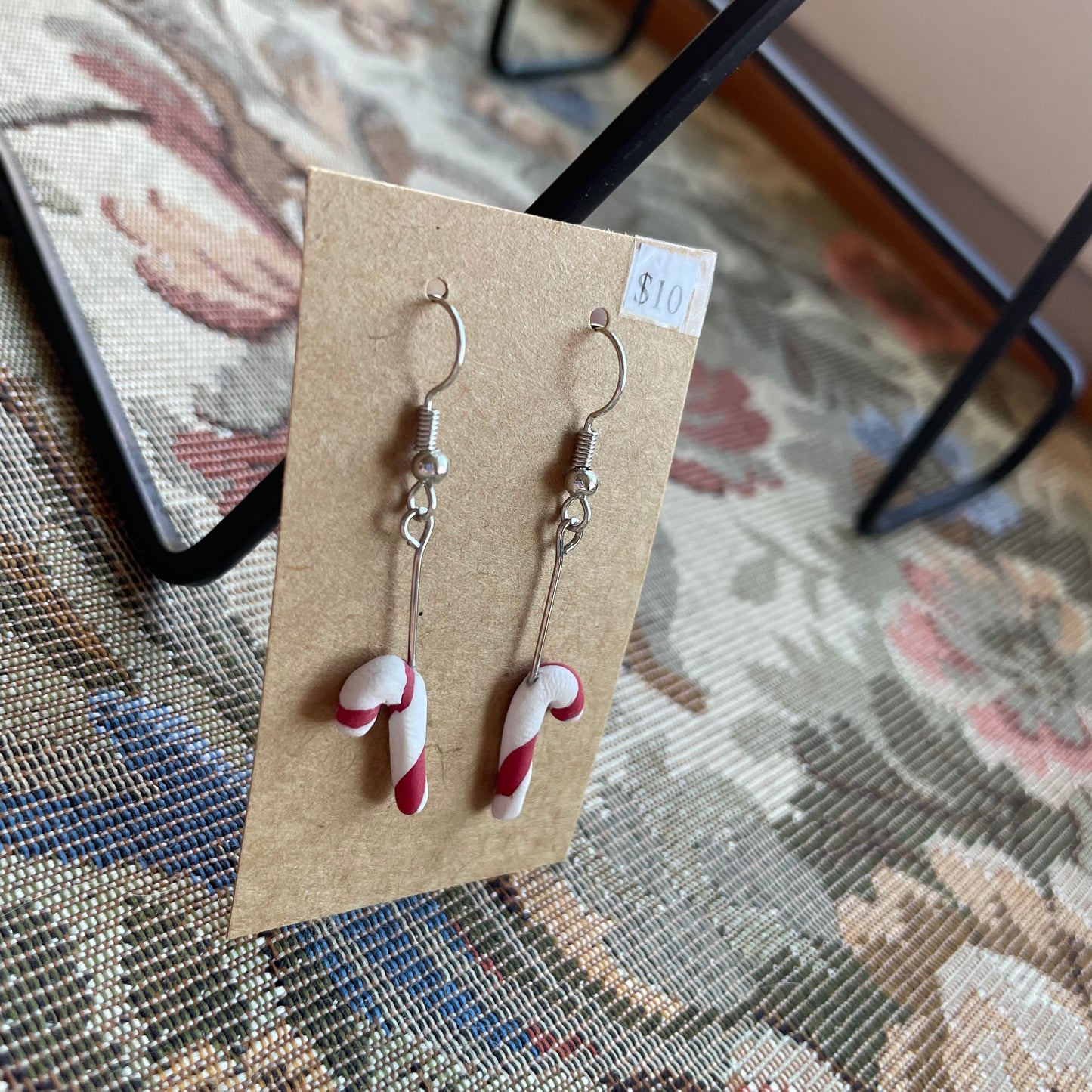 Short Stem Candy Cane Dangles