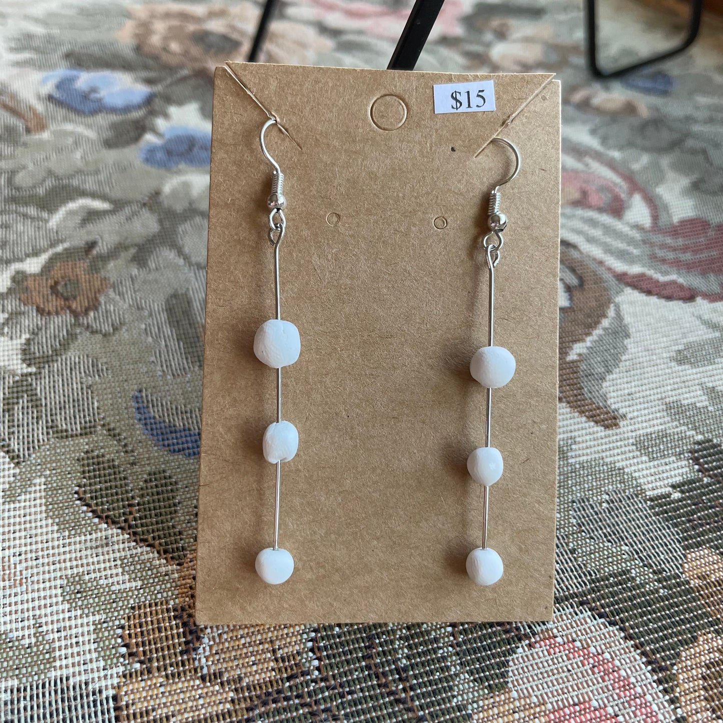 Long Stem Snowball Dangles