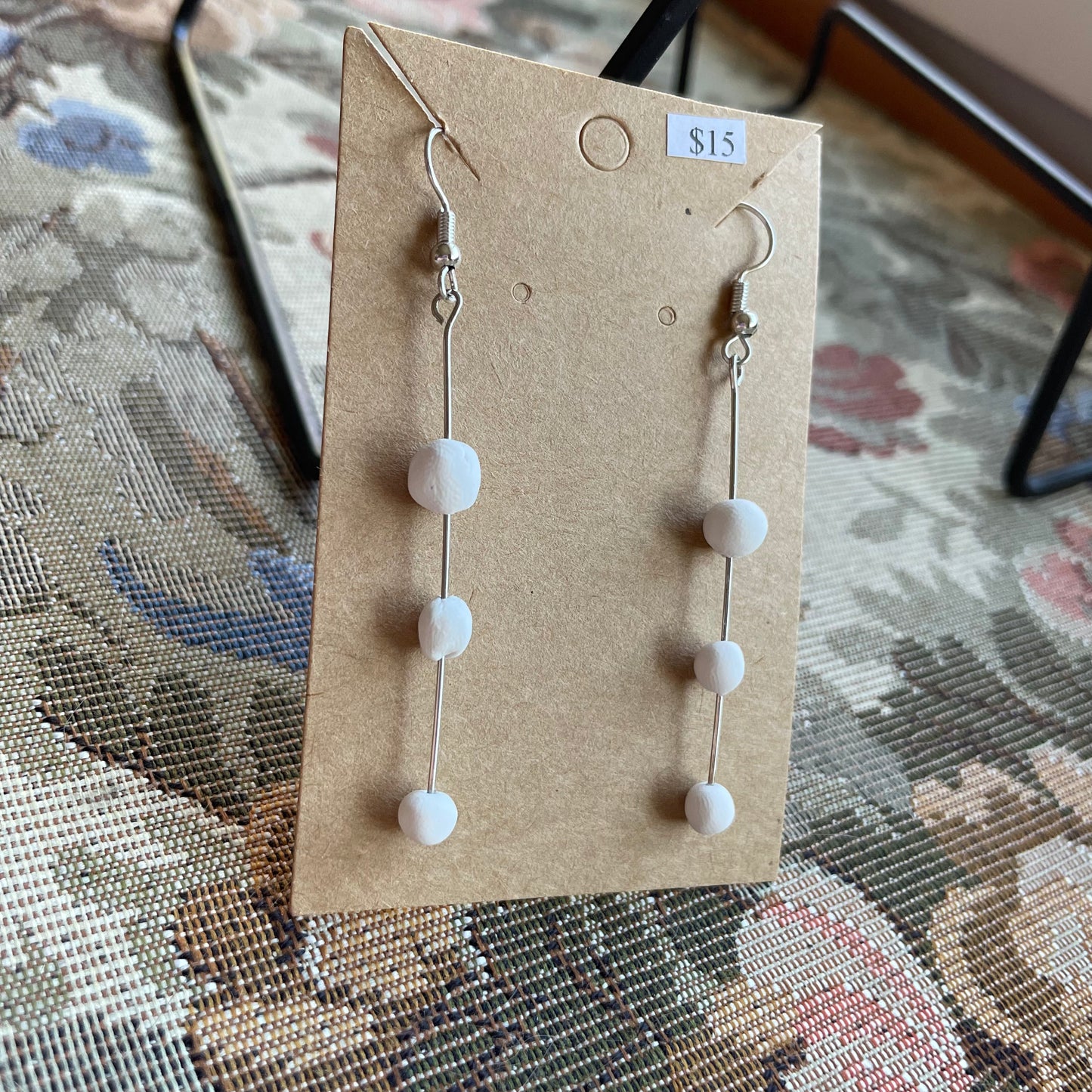 Long Stem Snowball Dangles