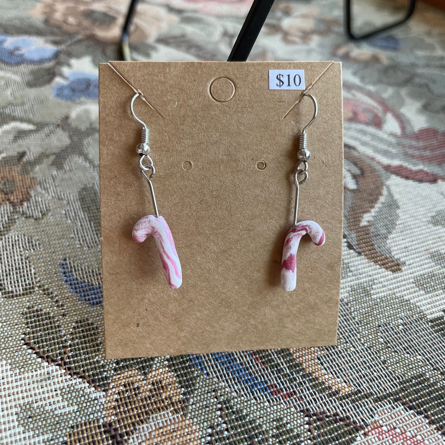 Short Stem Candy Cane Dangles
