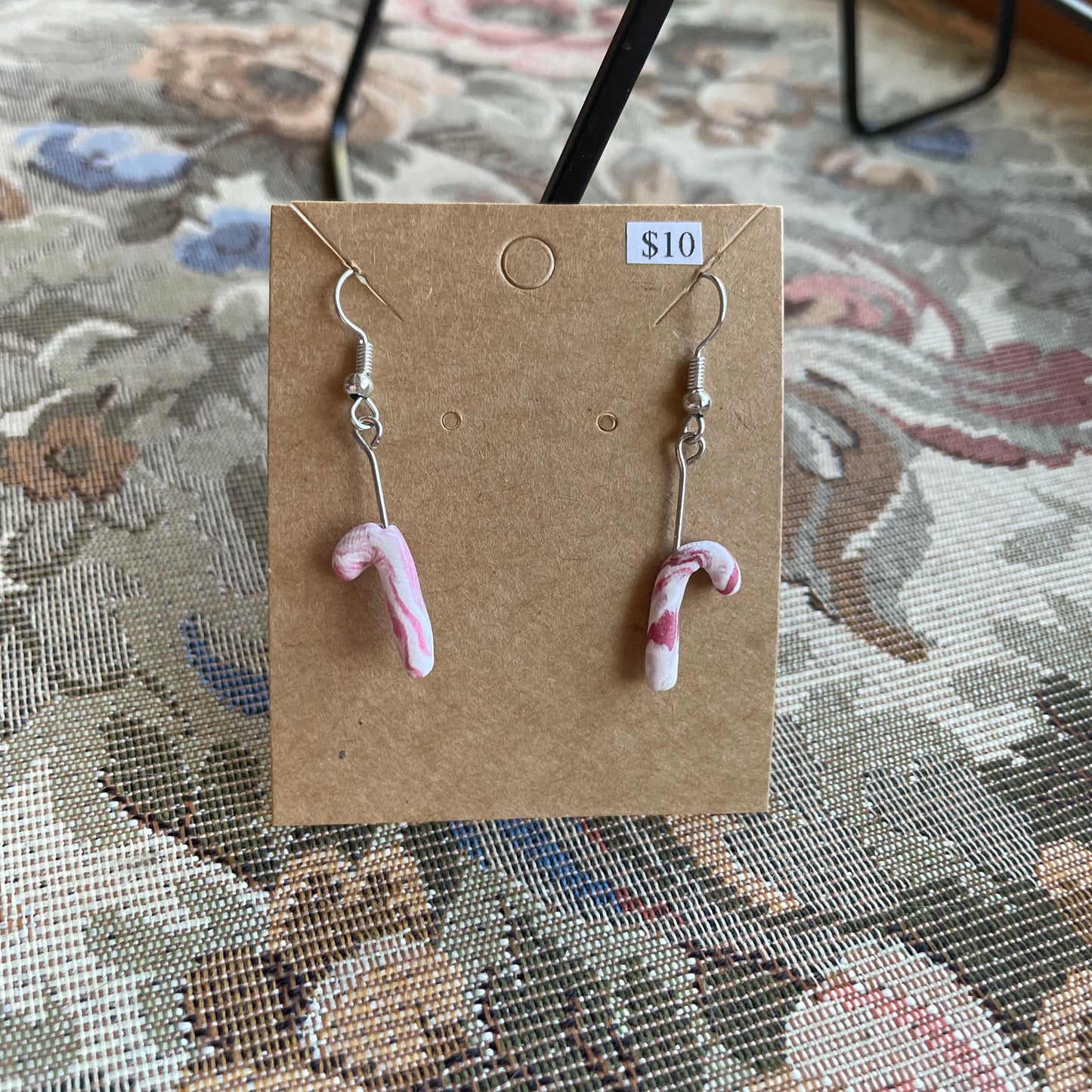 Short Stem Candy Cane Dangles