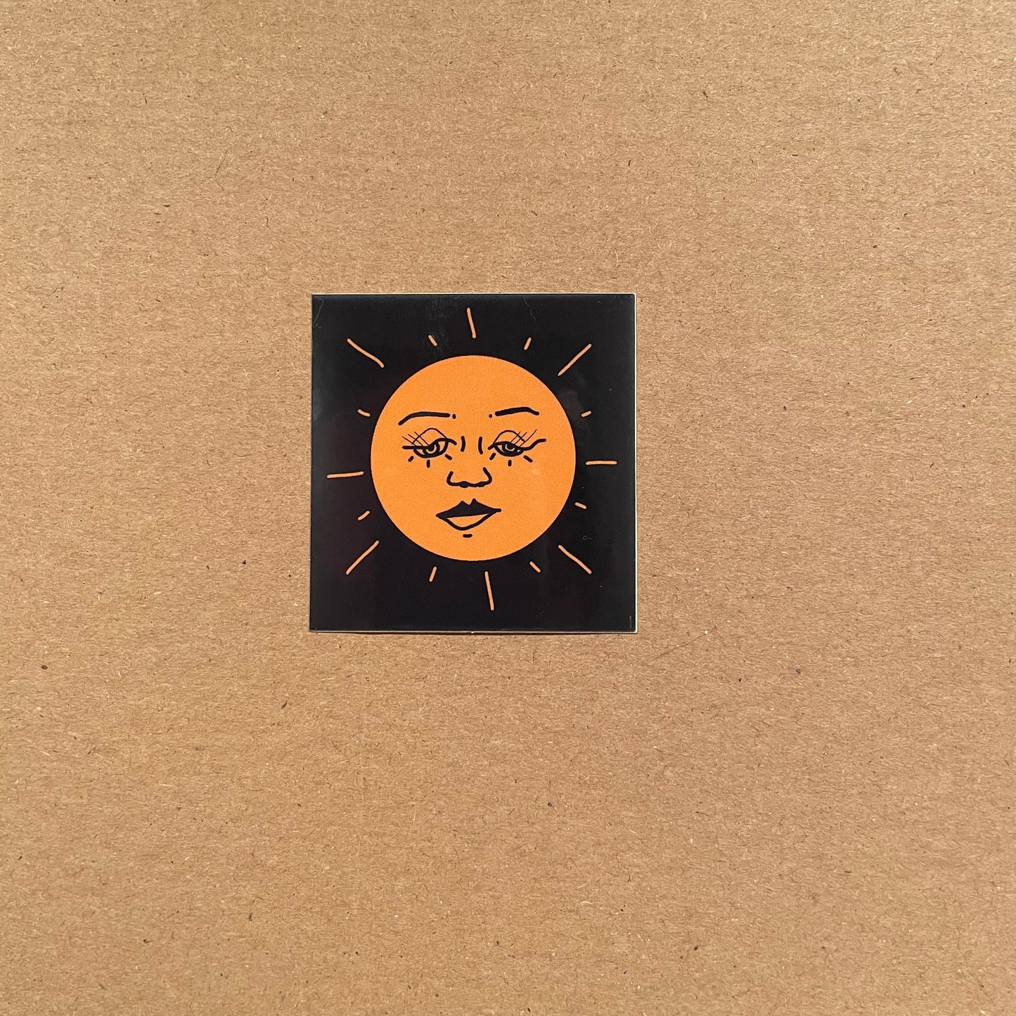 Sun Sticker - No Border