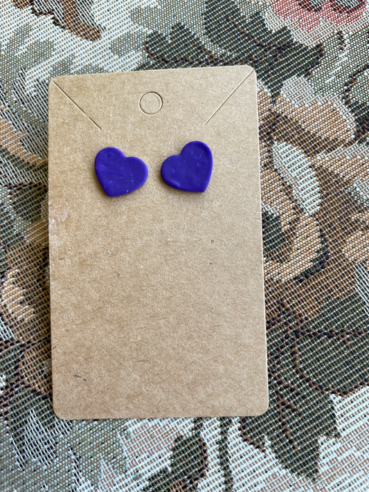 Heart Studs