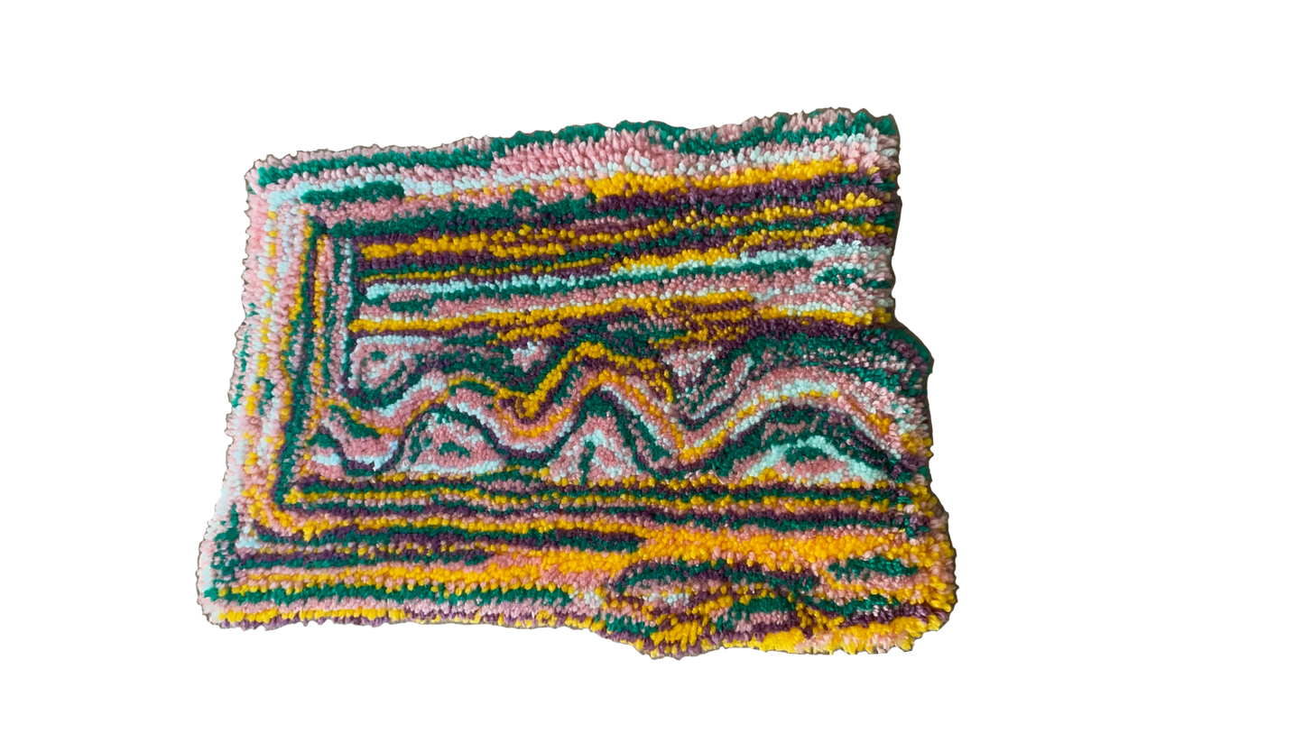 Small Abstract Rug