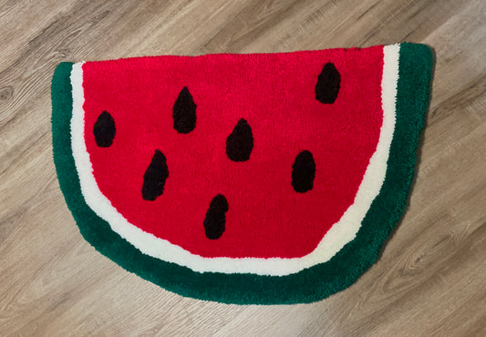 Tufted Watermelon Rug